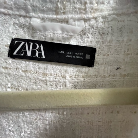Zara White Shacket - Picture 2 of 4